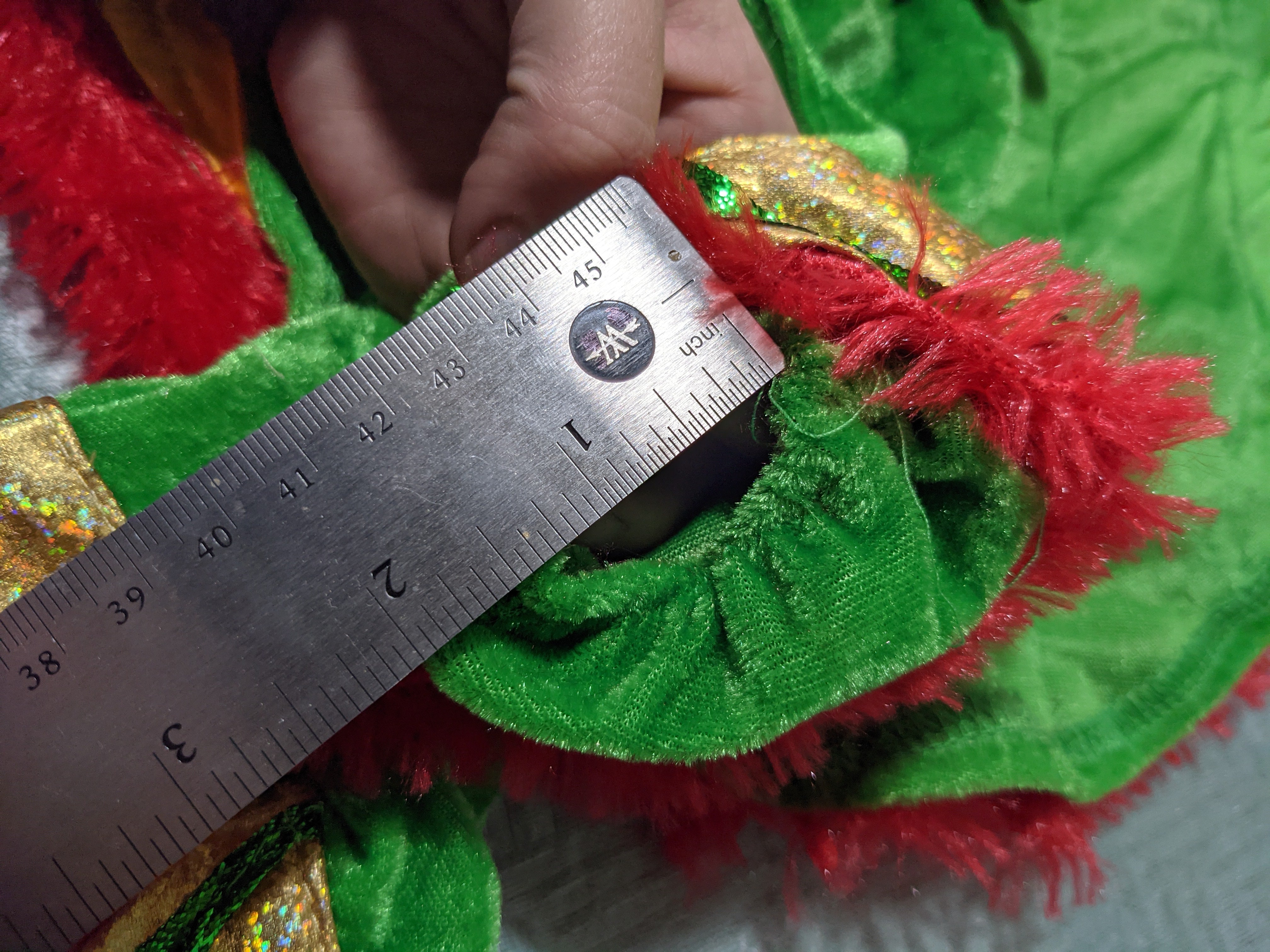 Dragon Dog Costume, New Year Pet Makeover Funny Clothes XL (7198047994094)